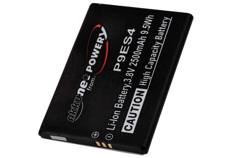 Powery Akku für Emporia Smart 4 Smart 3 Mini Smartphone-Akku 2500 mAh (3.8 V) von Powery