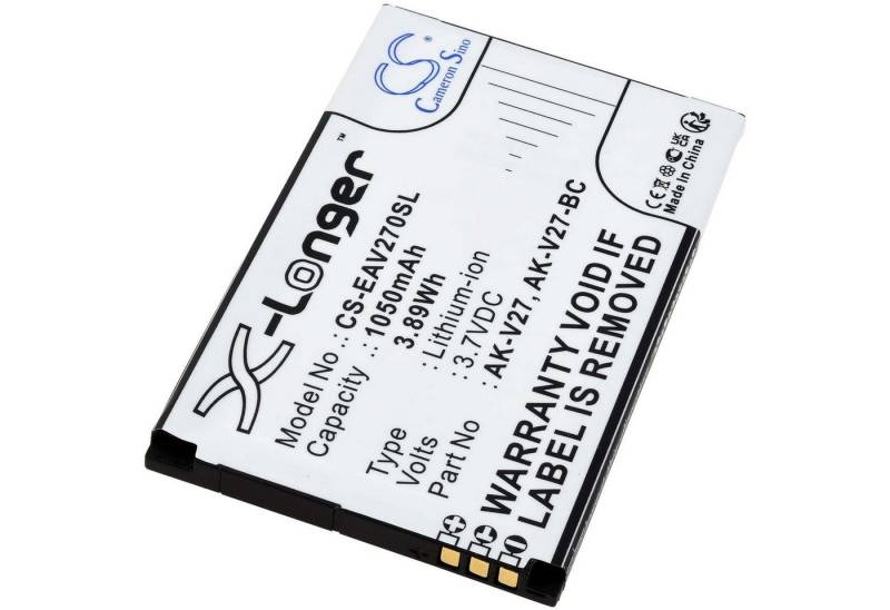 Powery Akku für Emporia Typ AK-V27-BC Handy-Akku 1050 mAh (3.7 V) von Powery