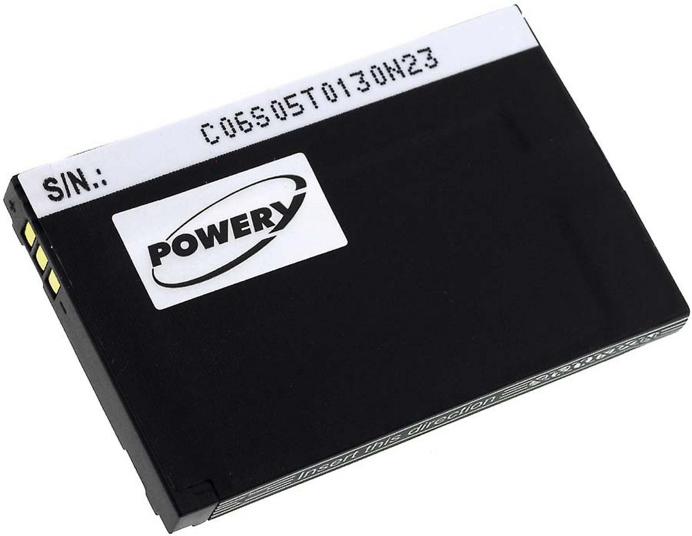 Powery Akku für Emporia Typ BAT-A3690 Handy-Akku 1100 mAh (3.7 V) von Powery