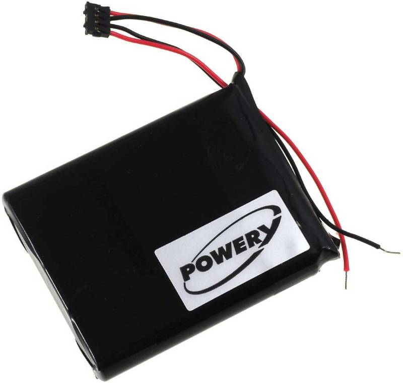 Powery Akku für Garmin 010-01626-02 Akku 600 mAh (3.7 V) von Powery