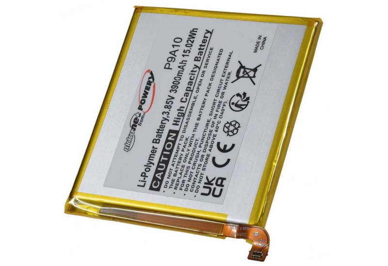 Powery Akku für Handy, Smartphone ZTE Axon 10 Pro / Axon 10 Pro 5G Smartphone-Akku 3900 mAh (3.85 V) von Powery