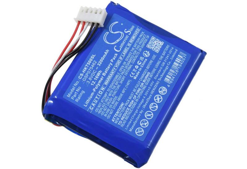 Powery Akku für Harman/Kardon Typ GSP075462 Akku 3200 mAh (3.8 V) von Powery