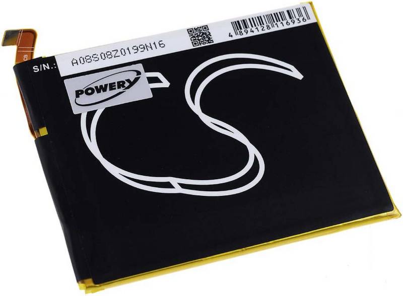 Powery Akku für Huawei Honor 9 Lite Smartphone-Akku 2900 mAh (3.8 V) von Powery