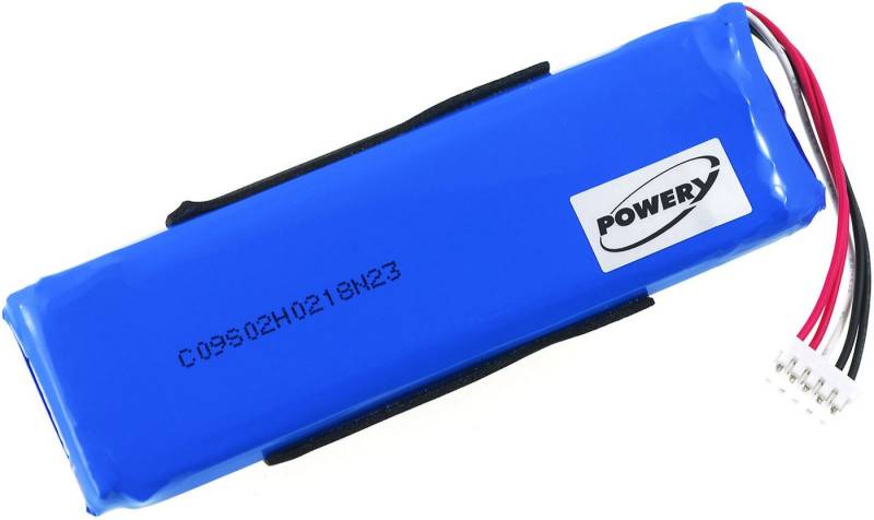 Powery Akku für JBL Typ GSP872693 Akku 3000 mAh (3.7 V) von Powery