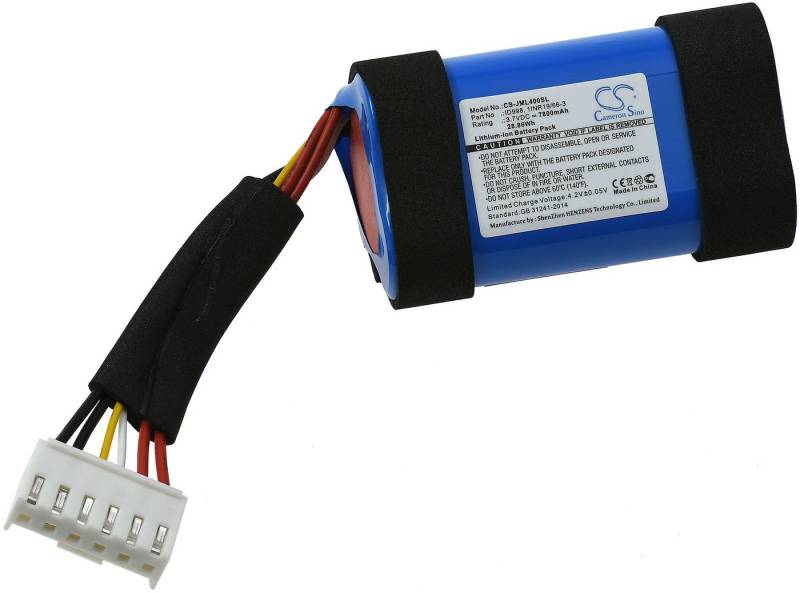Powery Akku für JBL Typ IY1068 Akku 7800 mAh (3.7 V) von Powery