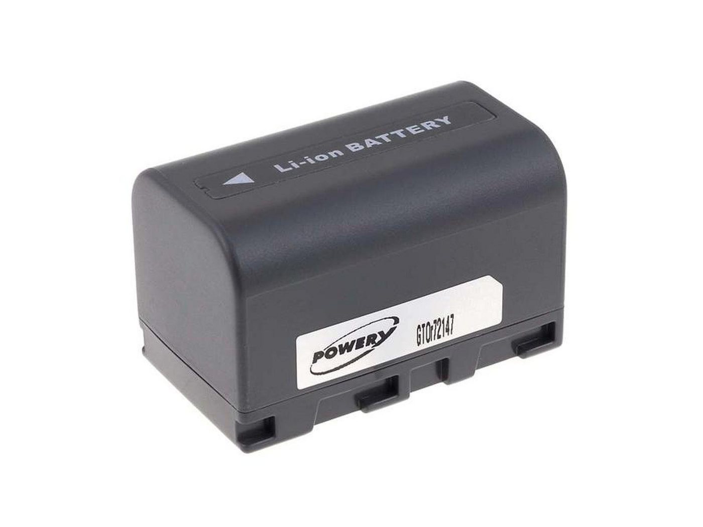 Powery Akku für JVC GR-D725 1600mAh Kamera-Akku 1600 mAh (7.2 V) von Powery