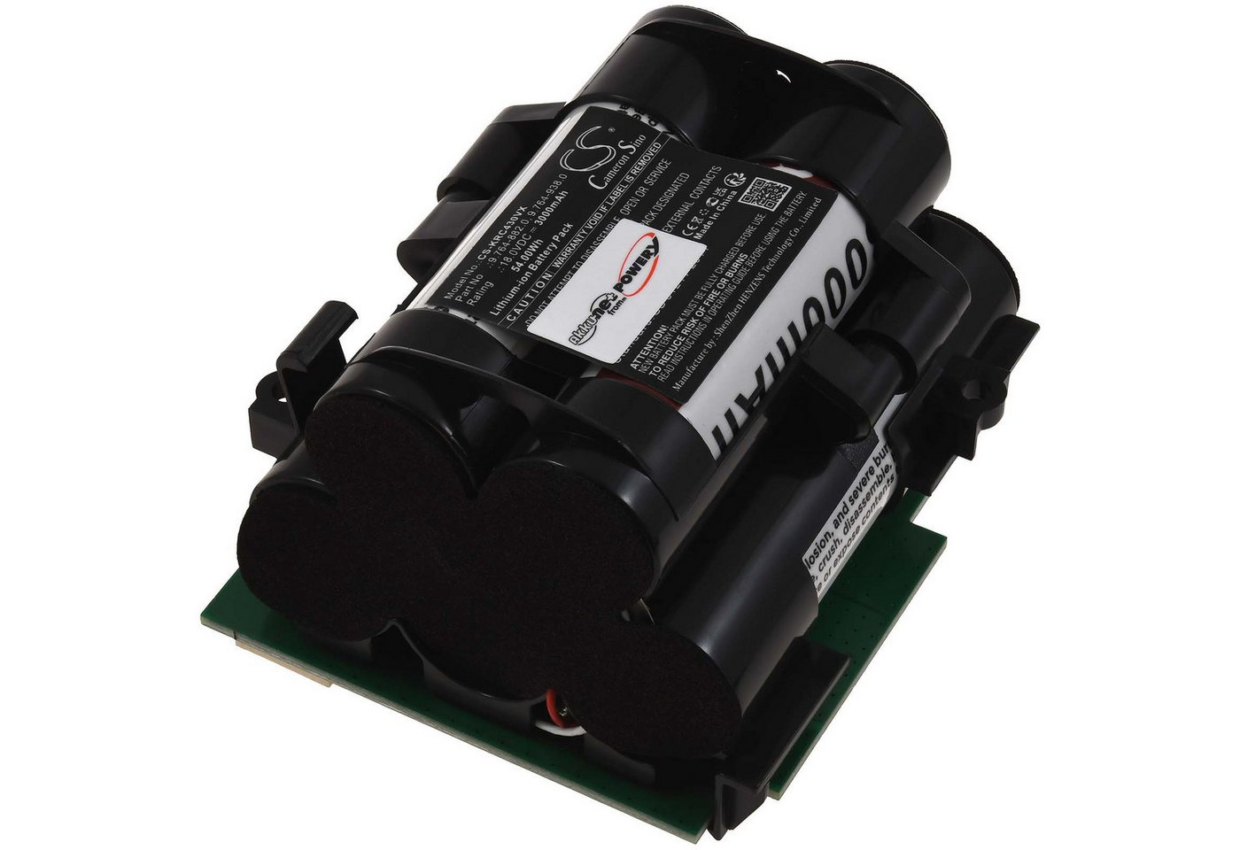Powery Akku für Kärcher Typ 9.764-938.0 Staubsauger-Akku 3000 mAh (18 V) von Powery
