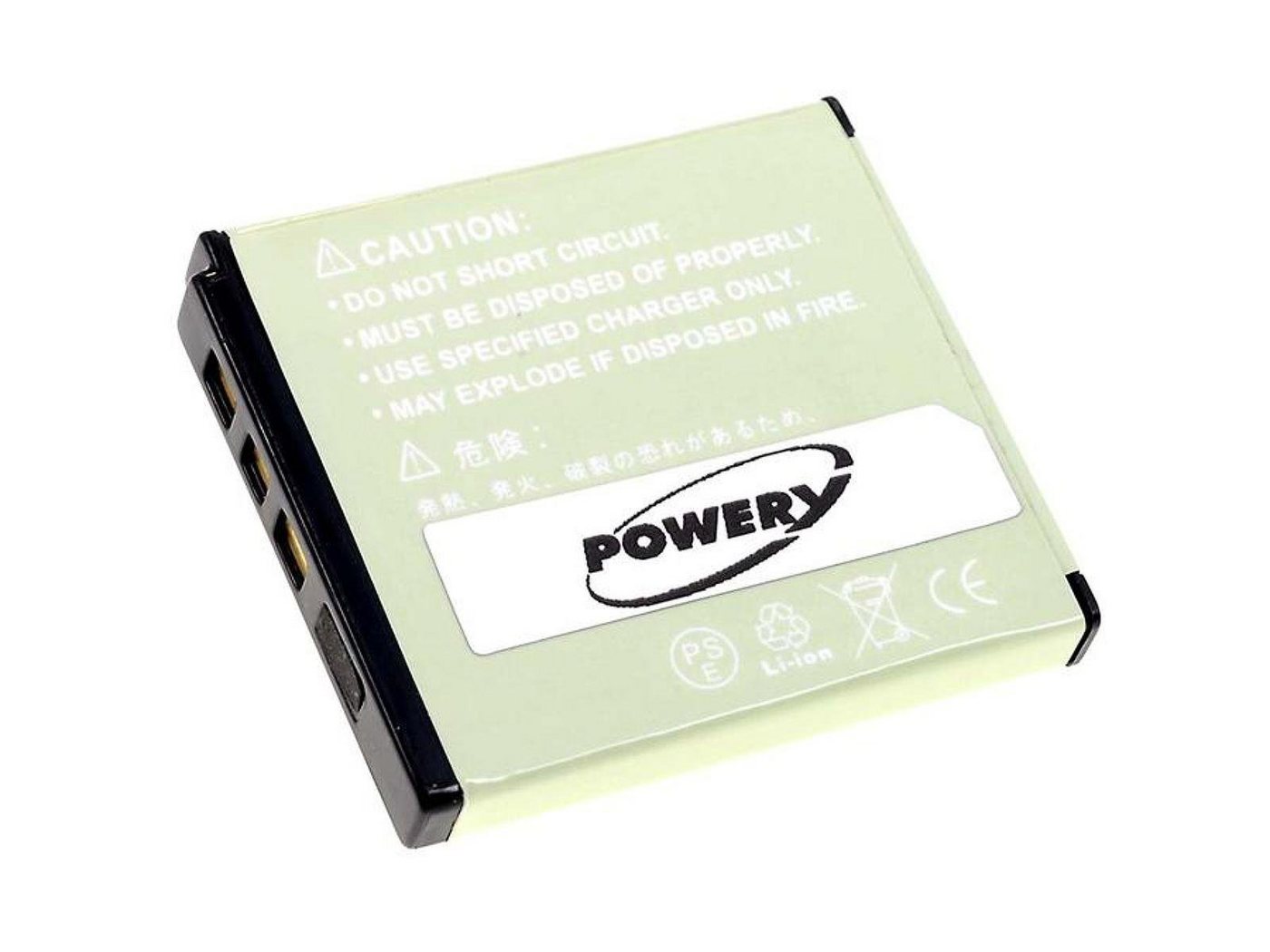 Powery Akku für Kodak Typ KLIC-7001 Kamera-Akku 700 mAh (3.7 V) von Powery