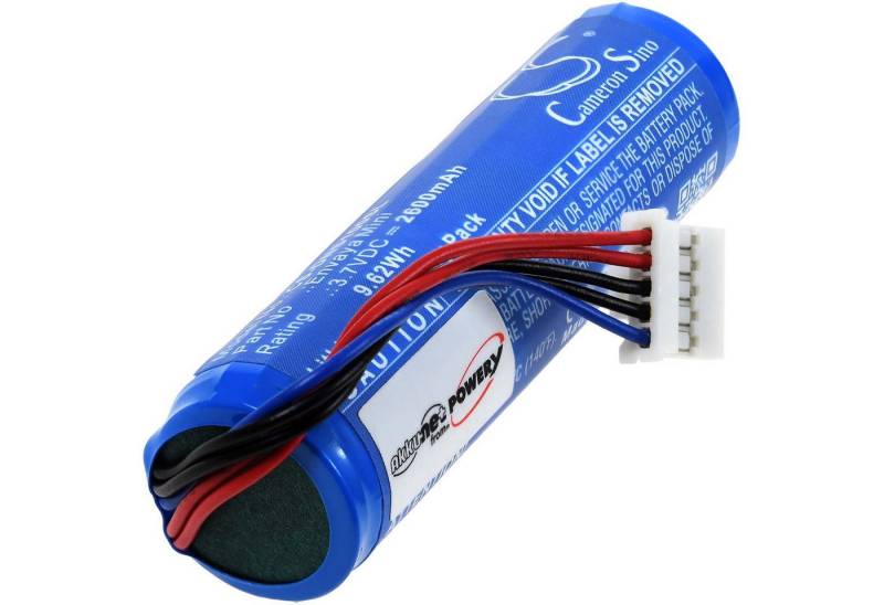 Powery Akku für Lautsprecher Denon DSB-100 Akku 2600 mAh (3.7 V) von Powery
