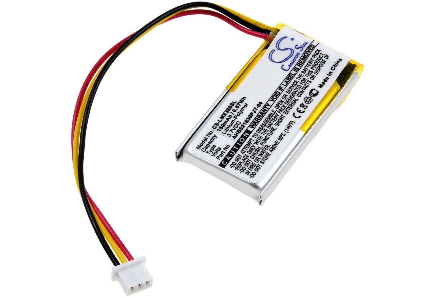 Powery Akku für Logitech MX Vertical M-R0074 Akku 180 mAh (3.7 V) von Powery
