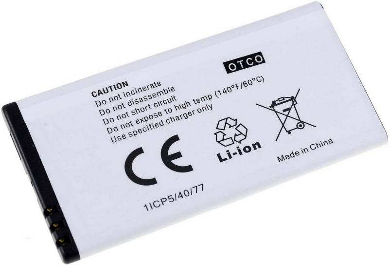 Powery Akku für Microsoft RM-1127 Smartphone-Akku 1900 mAh (3.7 V) von Powery