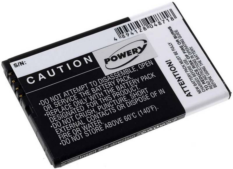 Powery Akku für Motorola Typ HF5X Smartphone-Akku 1500 mAh (3.7 V) von Powery