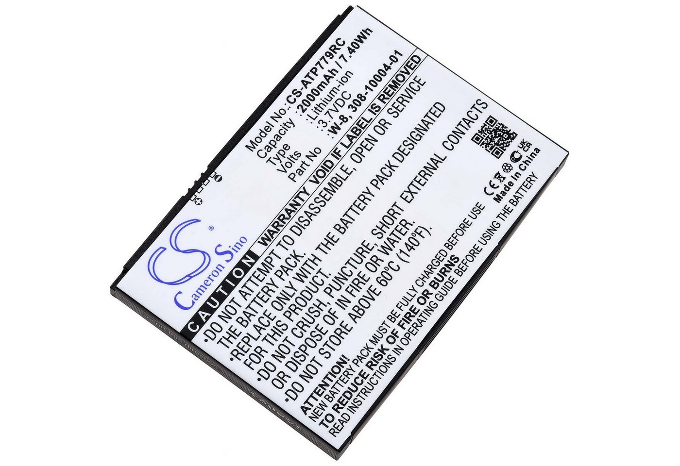 Powery Akku für NetGear Typ W-7b Akku 2000 mAh (3.7 V) von Powery