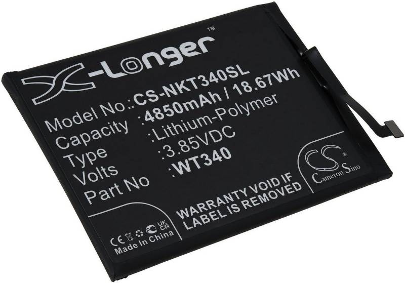 Powery Akku für Nokia CN110 Smartphone-Akku 4850 mAh (3.85 V) von Powery