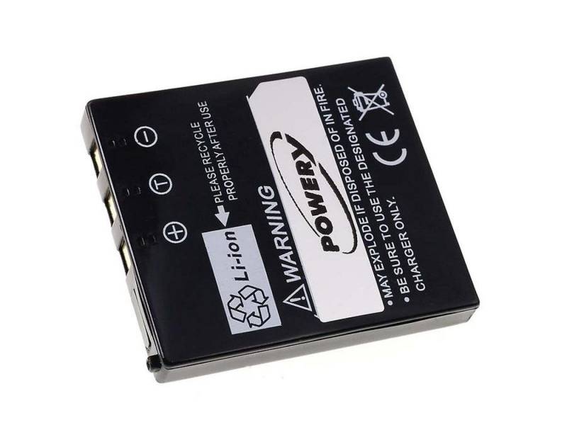 Powery Akku für Panasonic Lumix DMC-FX7 Serie Kamera-Akku 700 mAh (3.7 V) von Powery
