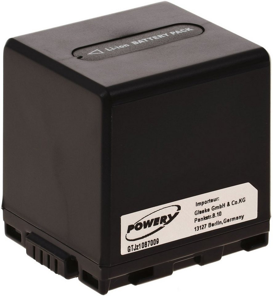 Powery Akku für Panasonic NV-GS10EG-S Kamera-Akku 2160 mAh (7.4 V) von Powery
