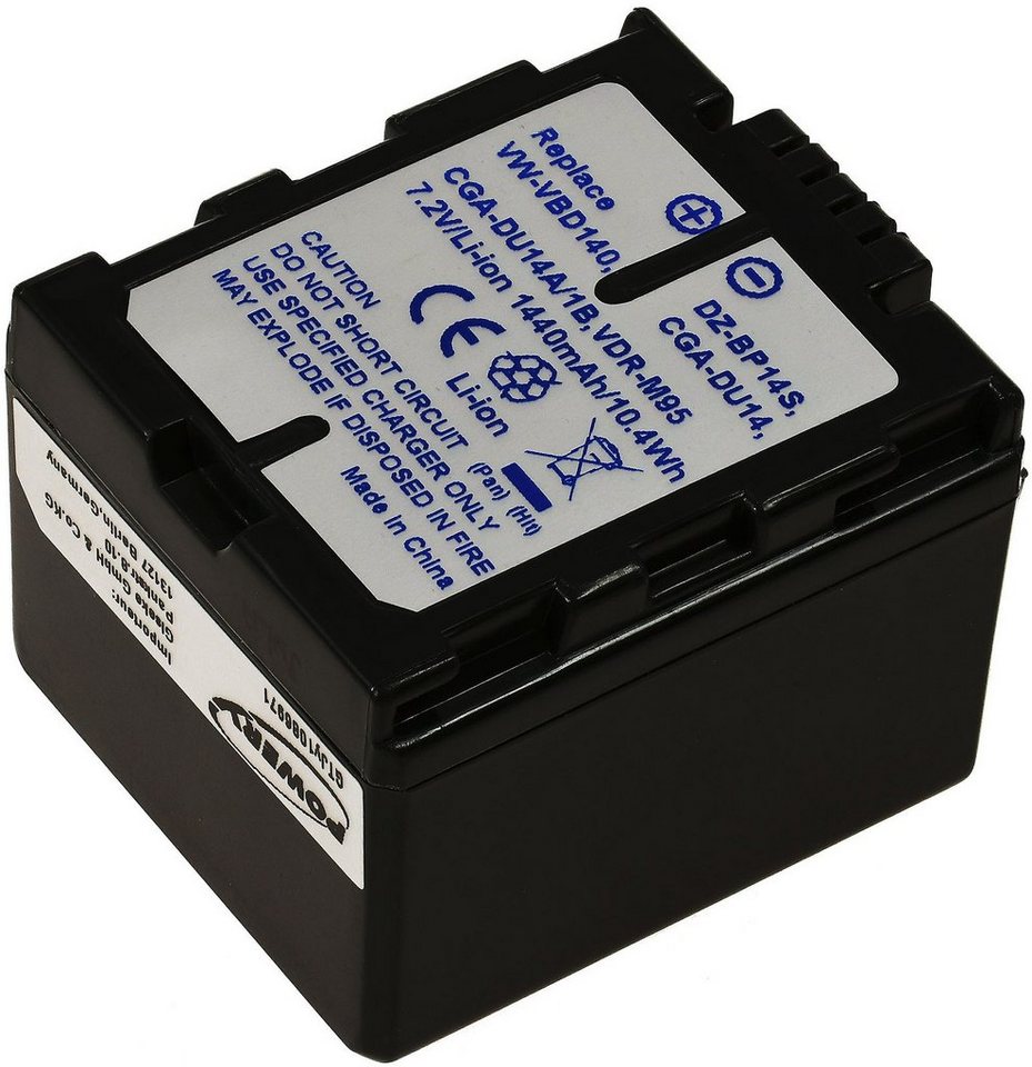 Powery Akku für Panasonic NV-GS17 Kamera-Akku 1440 mAh (7.2 V) von Powery