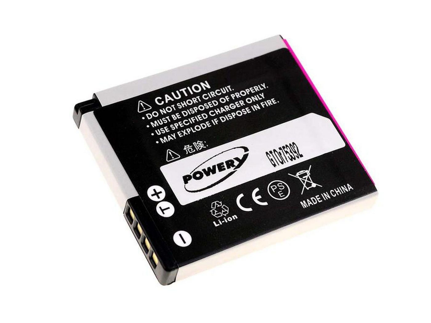 Powery Akku für Panasonic Typ DMW-BCK7E Kamera-Akku 700 mAh (3.6 V) von Powery