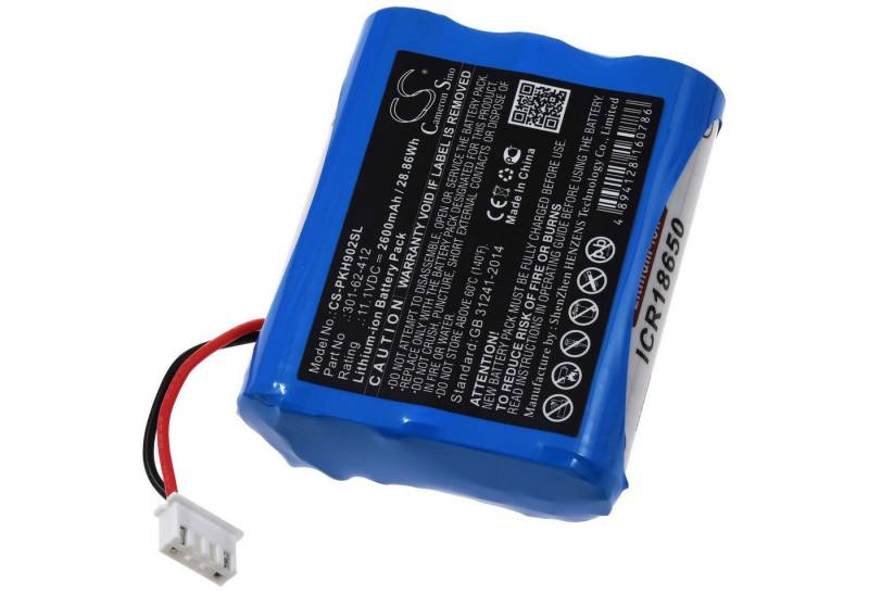Powery Akku für Peaktech P 9020 P9021 P9020A Akku 2600 mAh (11.1 V) von Powery