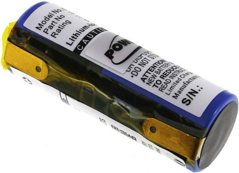 Powery Akku für Rasierer Philips Norelco HQ9170 Akku 1600 mAh (3.7 V) von Powery
