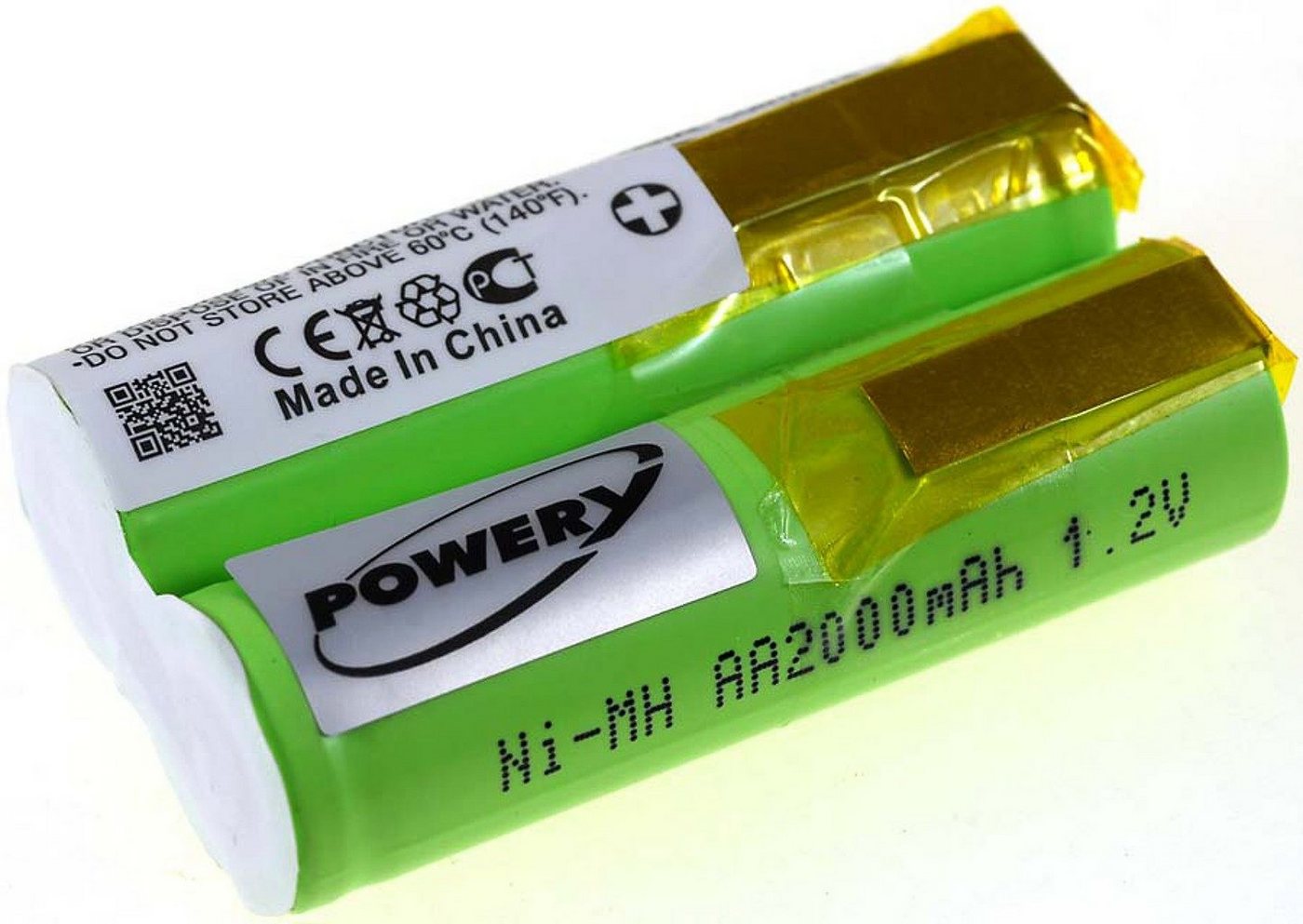 Powery Akku für Rasierer Philips Philishave 905 Akku 2000 mAh (2.4 V) von Powery