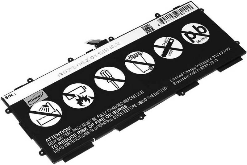Powery Akku für Samsung GT-P5210 Tablet-Akku 6800 mAh (3.8 V) von Powery