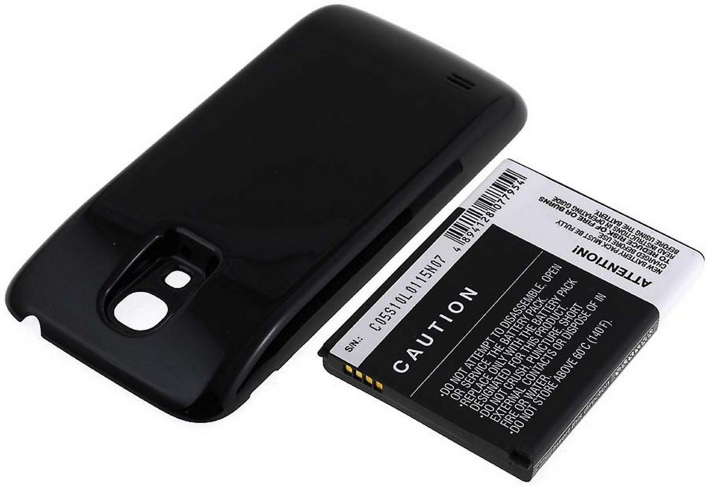 Powery Akku für Samsung GT-i9195 Smartphone-Akku 3800 mAh (3.8 V) von Powery