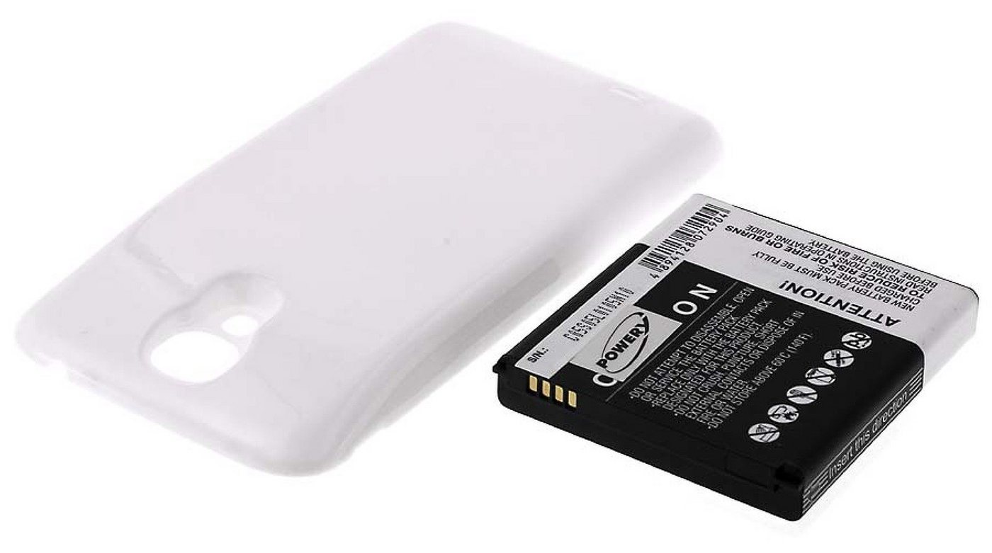 Powery Akku für Samsung Galaxy S4 Handy-Akku 5200 mAh (3.7 V) von Powery