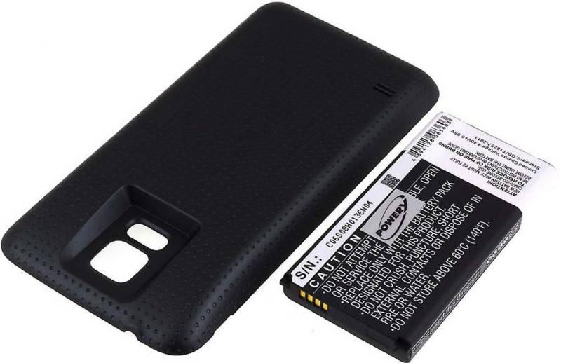 Powery Akku für Samsung Galaxy S5 Smartphone-Akku 5600 mAh (3.85 V) von Powery