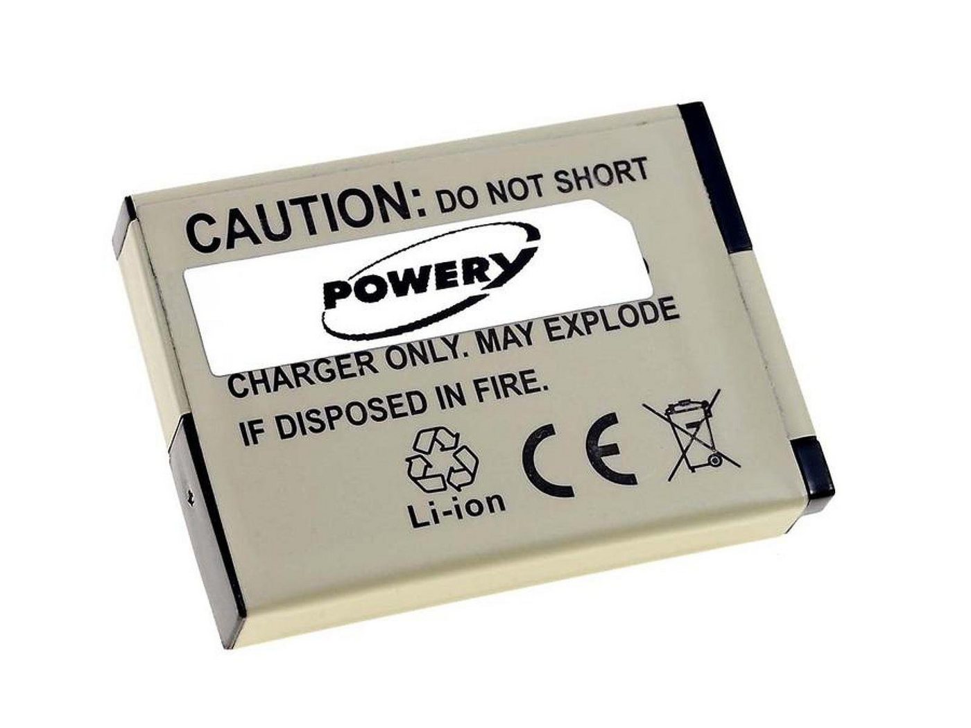 Powery Akku für Samsung L210 Kamera-Akku 1050 mAh (3.7 V) von Powery
