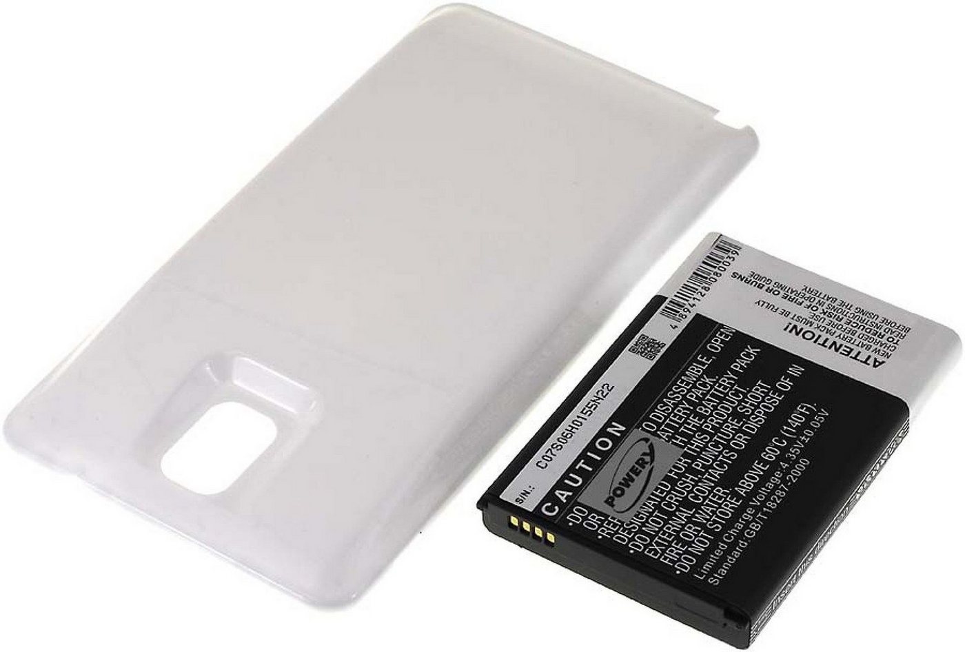 Powery Akku für Samsung SM-N9005 Handy-Akku 6400 mAh (3.8 V) von Powery