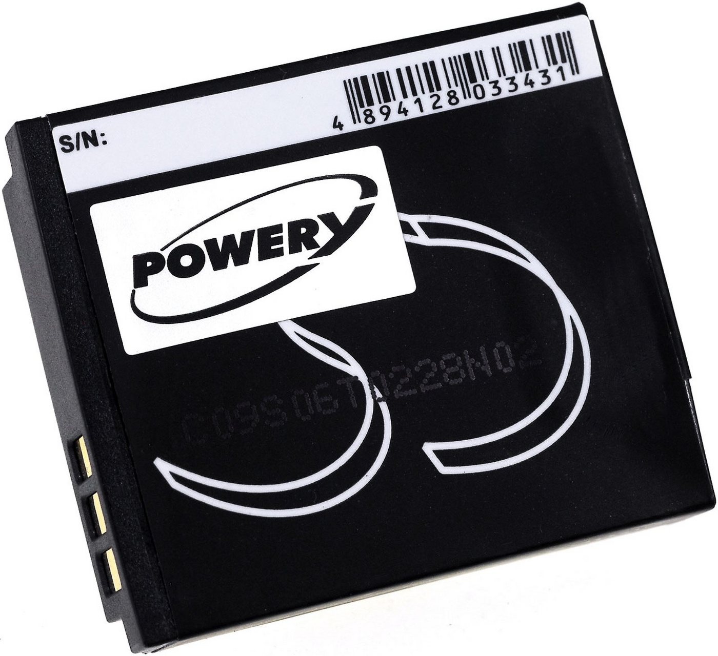 Powery Akku für Samsung Typ BP125A Kamera-Akku 1250 mAh (3.7 V) von Powery