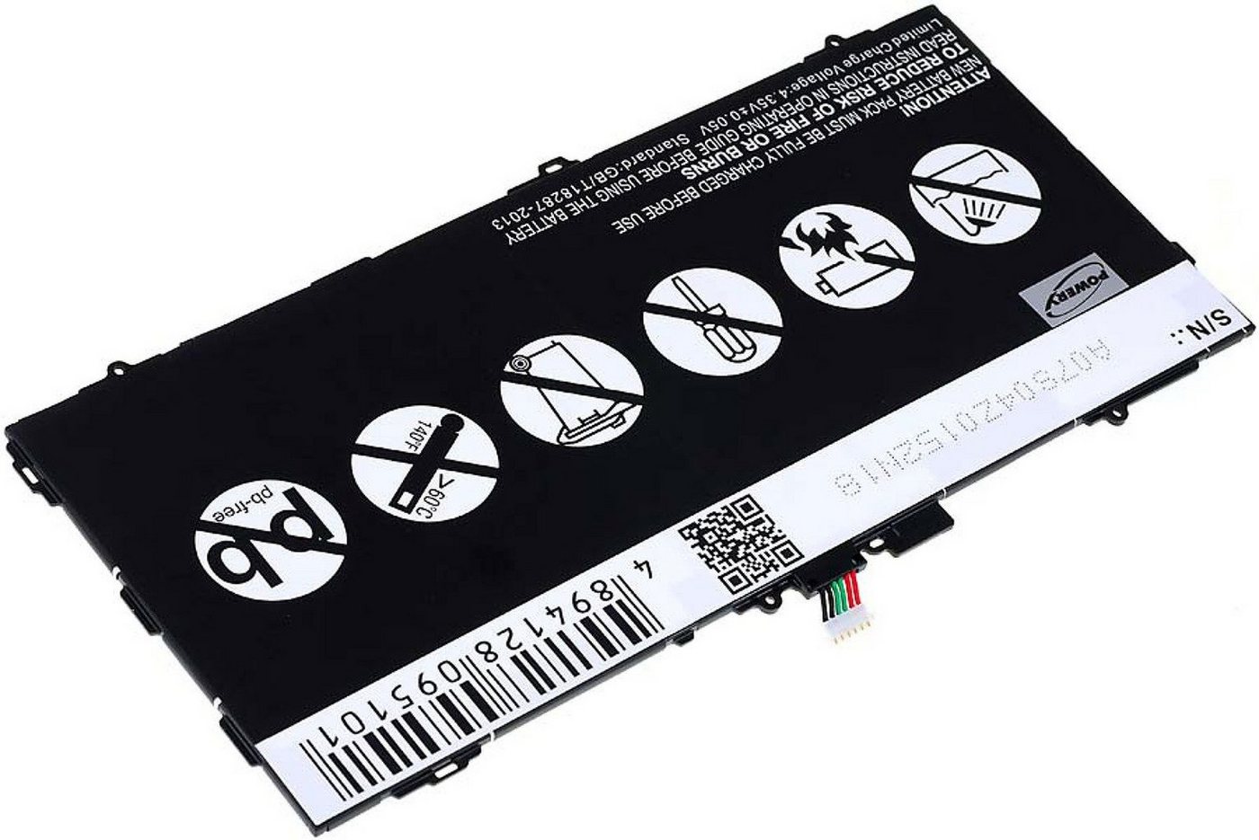 Powery Akku für Samsung Typ EB-BT800FBC Laptop-Akku 7900 mAh (3.8 V) von Powery