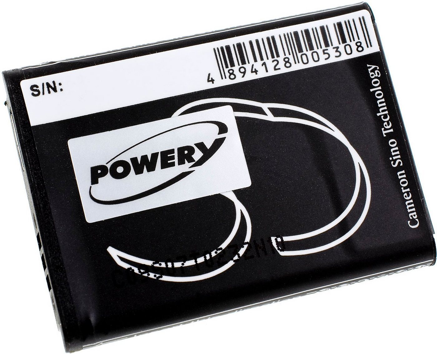 Powery Akku für Samsung i85 Kamera-Akku 1100 mAh (3.7 V) von Powery