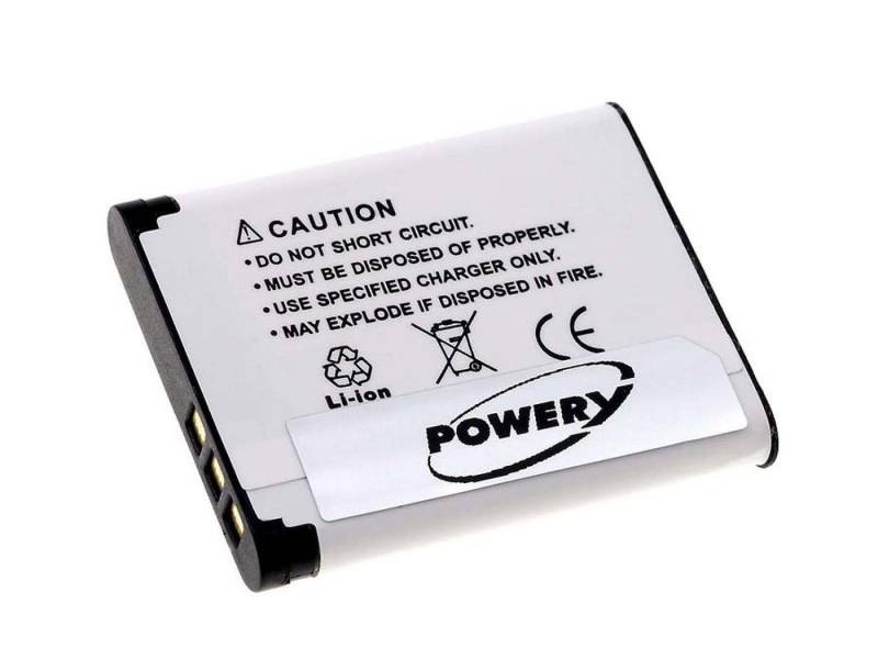 Powery Akku für Sanyo Typ DB-L80 Kamera-Akku 620 mAh (3.7 V) von Powery