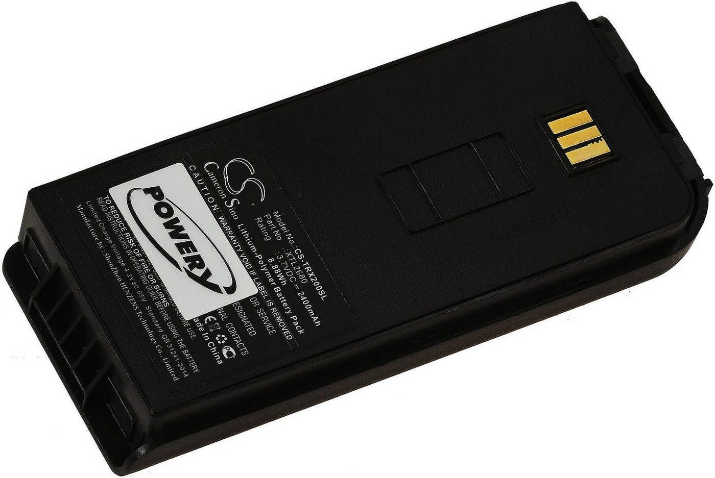 Powery Akku für Satellitentelefon Thuraya XT-LITE Handy-Akku 2400 mAh (3.7 V) von Powery