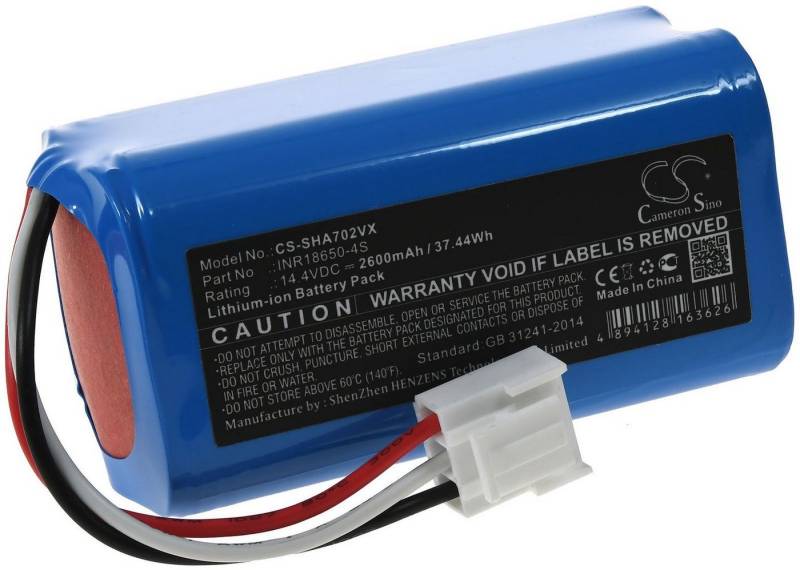 Powery Akku für Severin Chill RB-7028, RB7028 Staubsauger-Akku 2600 mAh (14.4 V) von Powery