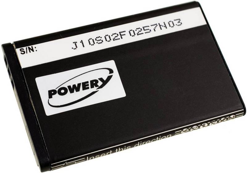 Powery Akku für Simvalley Typ PX-3371-675 Handy-Akku 750 mAh (3.7 V) von Powery