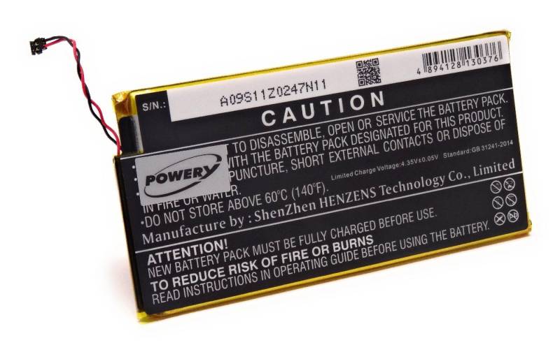 Powery Akku für Smartphone Motorola Moto Z2 Play Smartphone-Akku 2800 mAh (3.8 V) von Powery