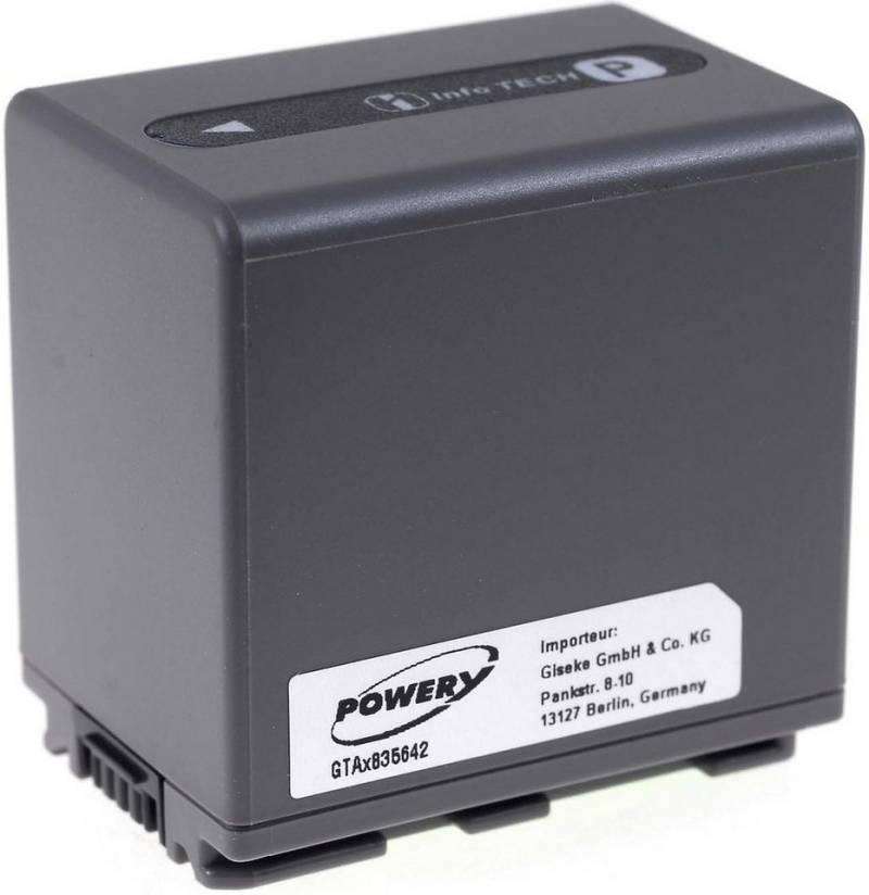Powery Akku für Sony Typ NP-FP90 Kamera-Akku 2100 mAh (7.2 V) von Powery