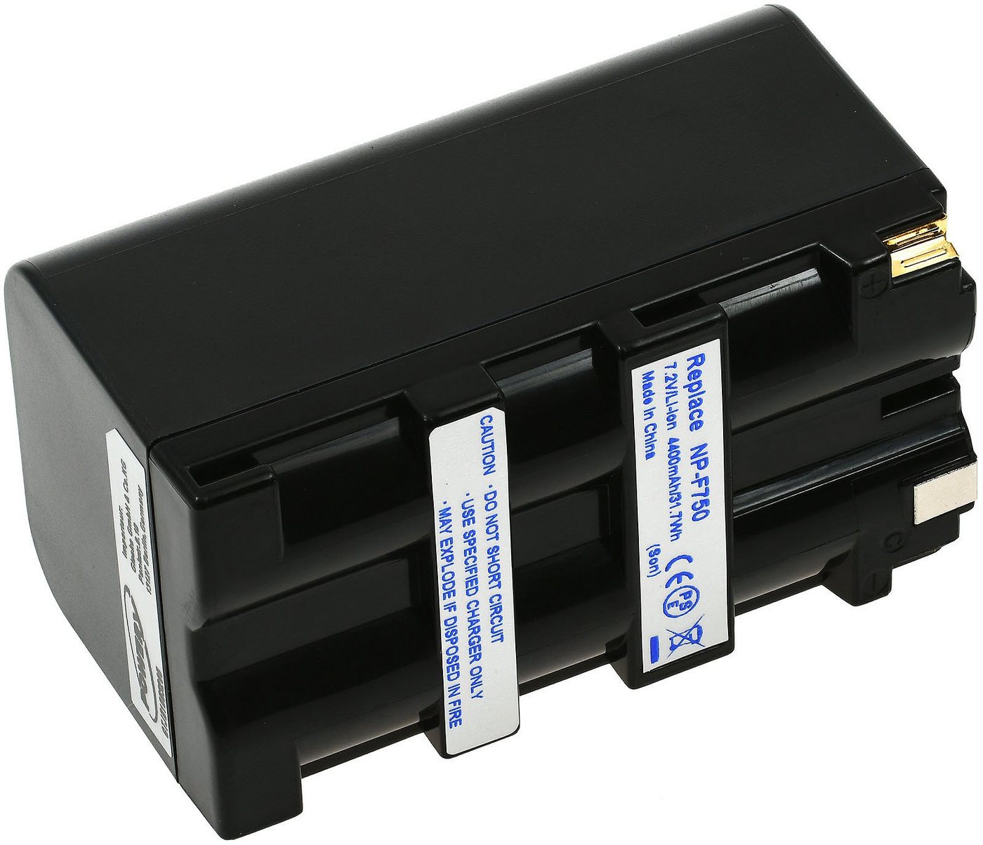 Powery Akku für Sony Video CCD-TRV67E 4400mAh Schwarz Kamera-Akku 4400 mAh (7.2 V) von Powery