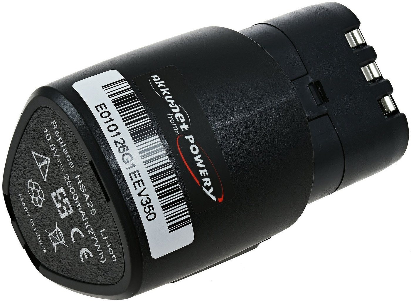 Powery Akku für Strauchschere Stihl - nur für Modell HSA 25 Akku 2500 mAh (10.8 V) von Powery