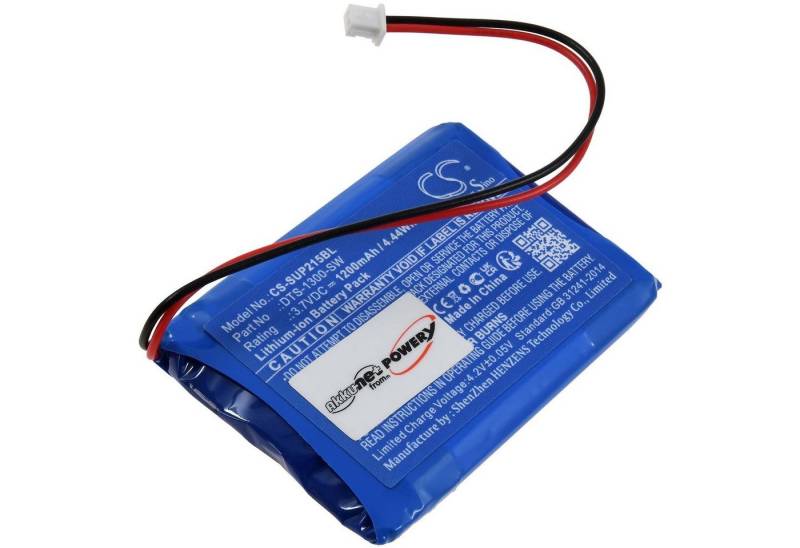 Powery Akku für SumUP Air Akku 1200 mAh (3.7 V) von Powery