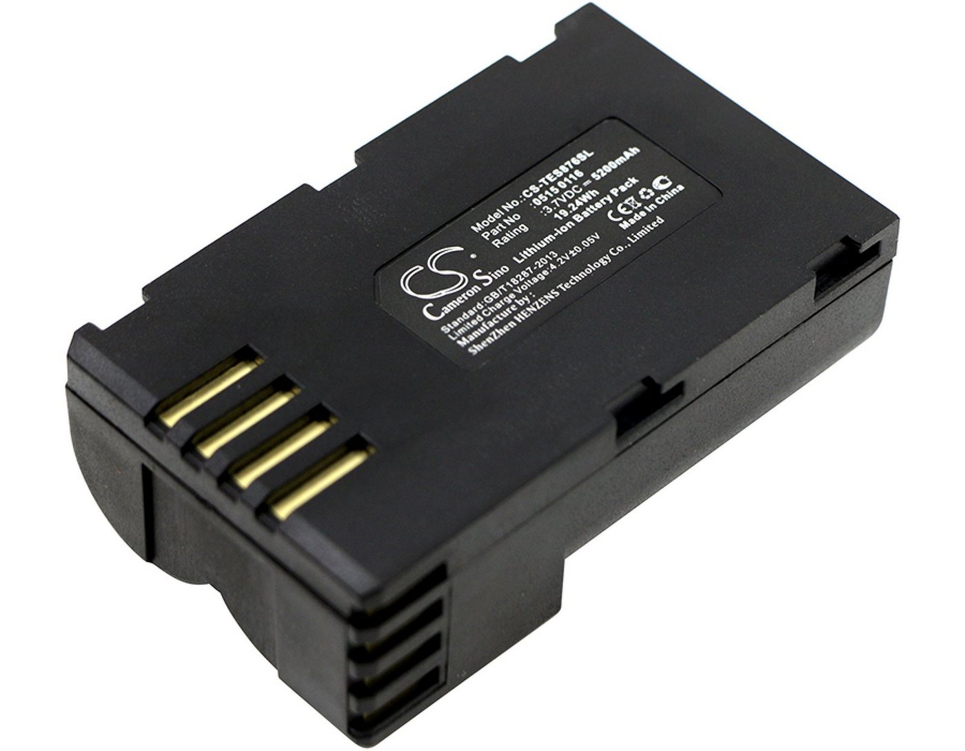 Powery Akku für Testo 876 Akku 5200 mAh (3.7 V) von Powery