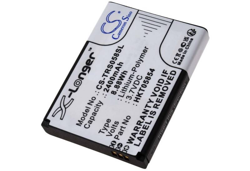 Powery Akku für Thuraya SatSleeve SatSleeve+ Handy-Akku 2400 mAh (3.7 V) von Powery