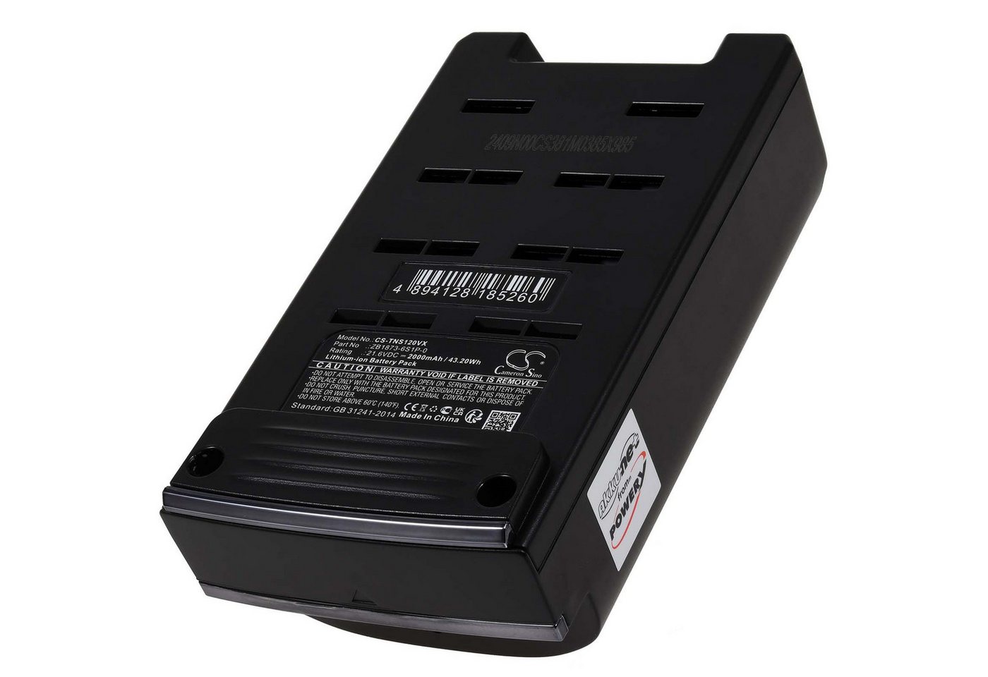 Powery Akku für Tineco Typ CL1819 Staubsauger-Akku 2000 mAh (21.6 V) von Powery