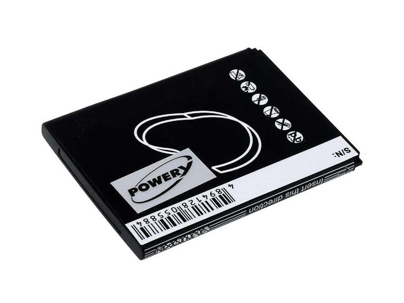 Powery Akku für Vodafone Typ CAB31L0000C1 Smartphone-Akku 900 mAh (3.7 V) von Powery