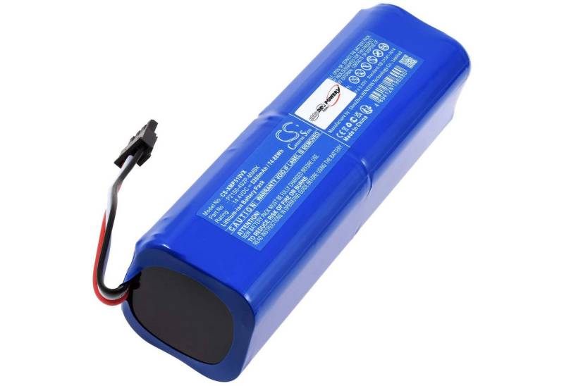 Powery Akku für Xiaomi 34264 Staubsauger-Akku 5200 mAh (14.4 V) von Powery
