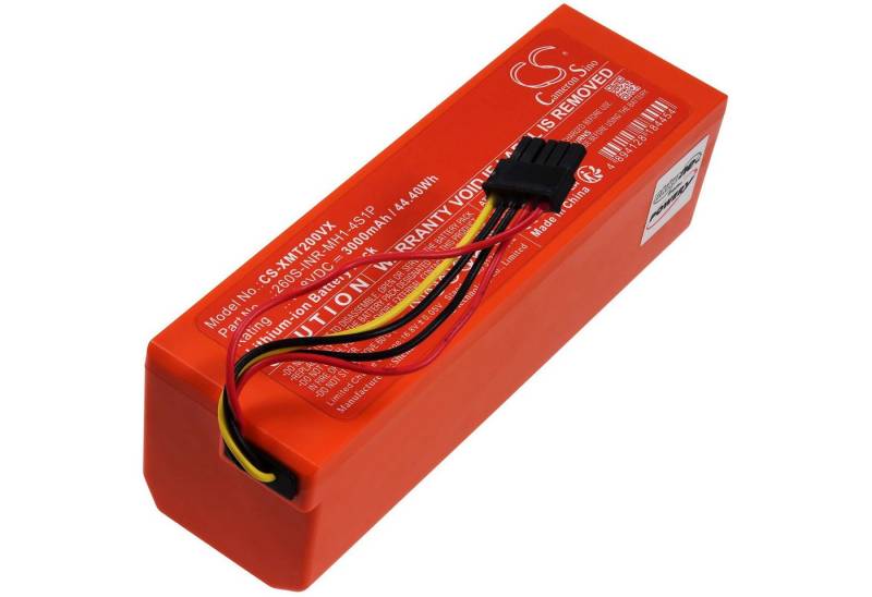 Powery Akku für Xiaomi Mop 2 Mop 2 Pro MJST1S Staubsauger-Akku 3000 mAh (14.8 V) von Powery
