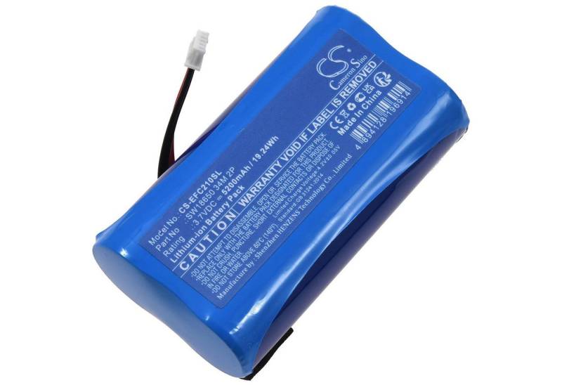 Powery Akku für efuy Typ SW18650 34M 2P Akku 5200 mAh (3.7 V) von Powery